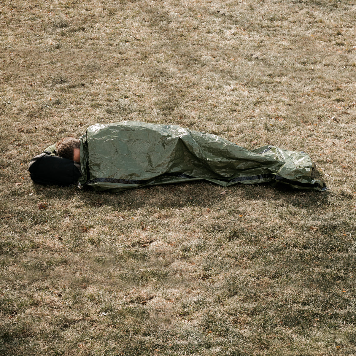 Tact Bivvy® 2.0 Emergency Sleeping Bag - Lightweight Survival Shelter for Outdoor Camping, Hiking & Emergency Preparedness - Waterproof & Windproof for All-Weather Protection