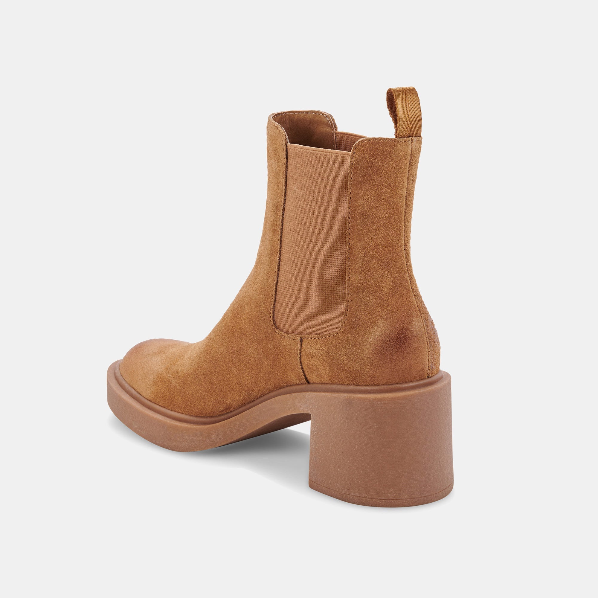 Gunner Booties Brown Suede - Stylish & Comfortable Women's Boots for Fall & Winter | Perfect for Casual Outfits, Work & Outdoor Adventures