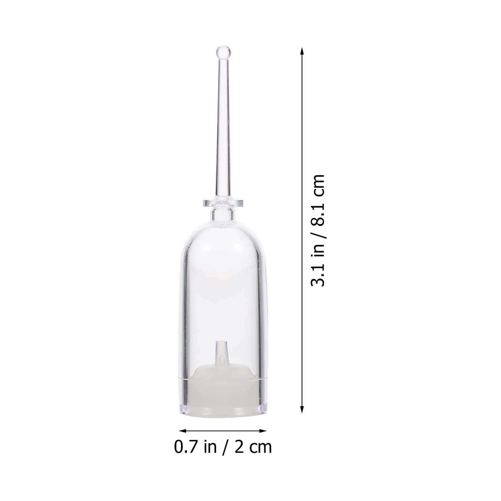 OSALADI 5ml Clear Mini Glass Perfume Bottles Set - Travel Size Sample Vials with Dropper & Lid for Essential Oils, Fragrances & DIY Beauty - Perfect for Travel, Gifts & Home Organization