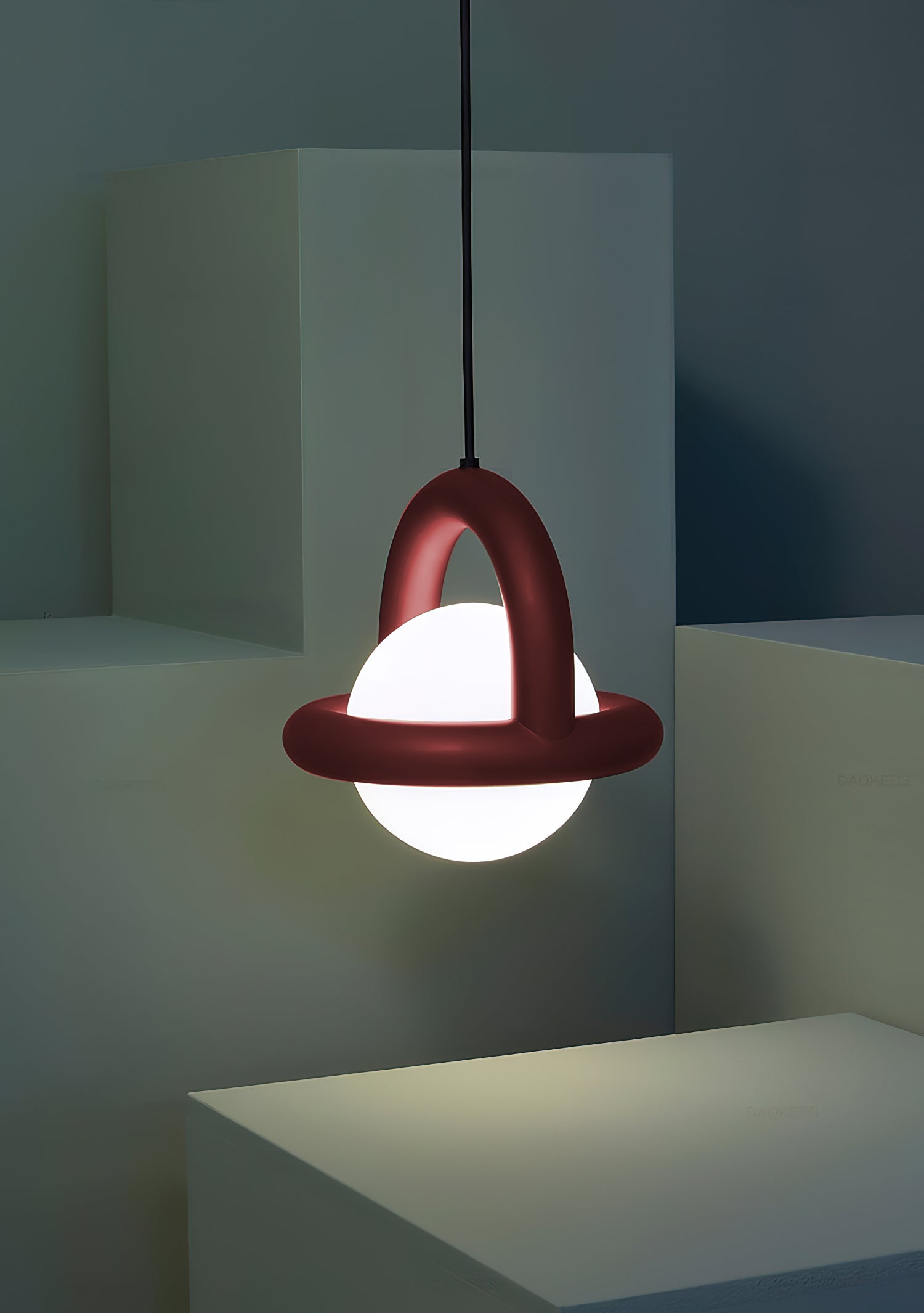 Modern Art Balloon Acrylic Pendant Light - Elegant Ceiling Lamp for Living Room, Bedroom & Dining Room Decor