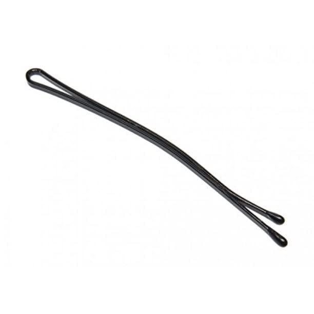 Rubela Metal Black Bobby Pins 36pcs - 7cm Hair Pins for Women, Strong Hold Hair Clips for Fine, Thick & Curly Hair - Perfect for Updos, Braids, Buns & Everyday Styling
