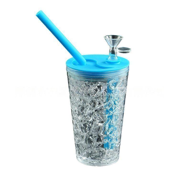 Premium Frozen Silicone Gel Cup Pipe - Multi-Color Creative Filter Design | Durable, Portable & Lightweight Smoking Accessory for Travel, Parties & Outdoor Use