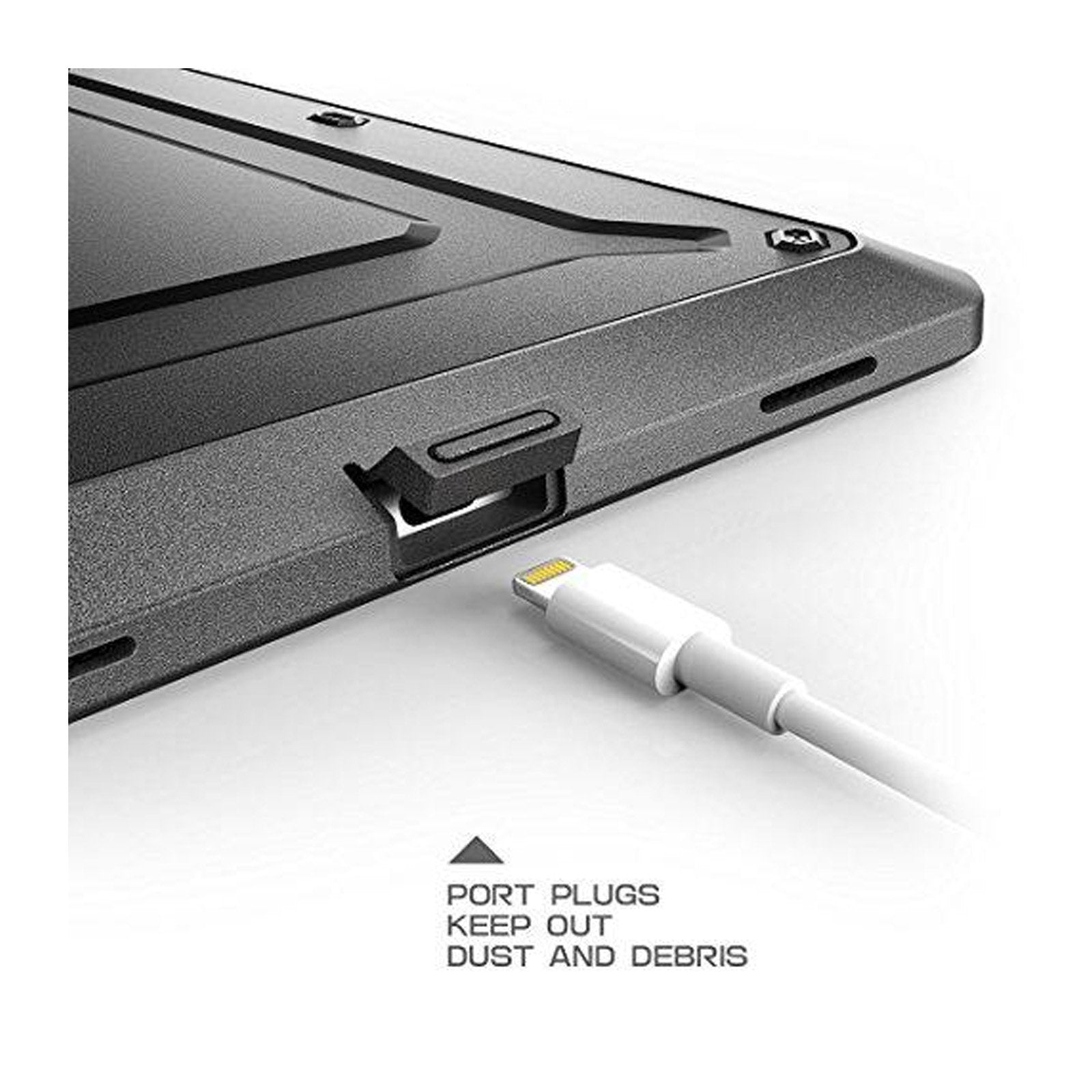 iPad Pro 10.5 inch (2017) Shockproof Rugged Case with Built-in Screen Protector | Heavy Duty Protection Cover for iPad Pro 2nd Gen | Perfect for Outdoor, Travel & Work Use