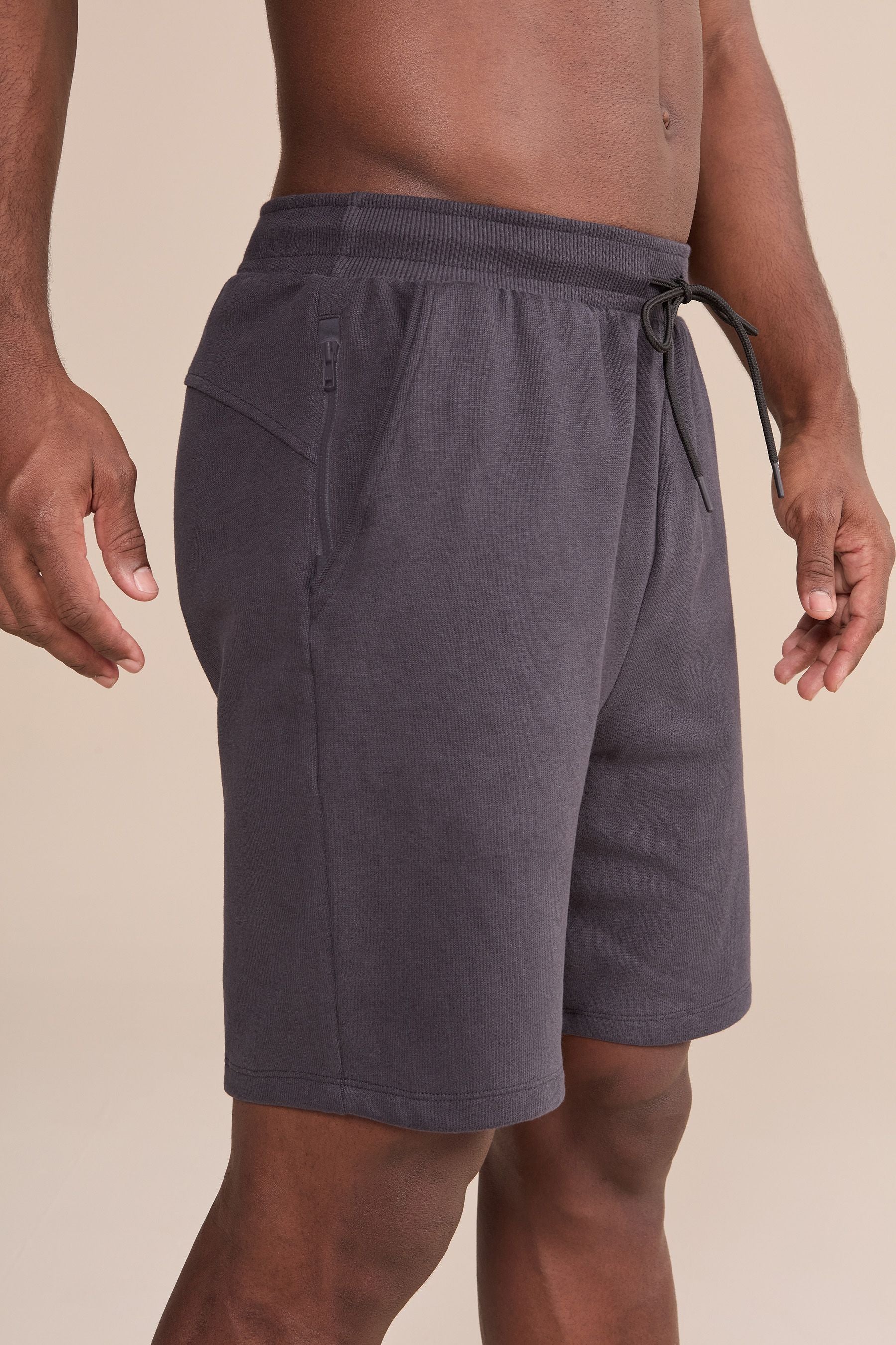 Men's Rino Stone Knit Long Shorts - Comfortable Stretch Casual Shorts for Men | Perfect for Summer, Gym, and Outdoor Activities