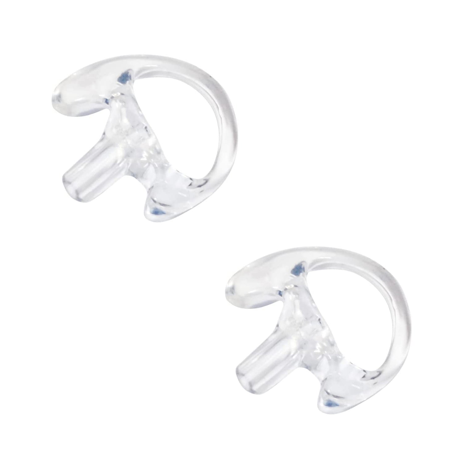 Clear RIGHT Medium Replacement Earmold Earbud for Two Way Radios - Compatible with Motorola, Kenwood & More - Secure Fit for Clear Communication - Perfect for Construction, Security & Outdoor Activities
