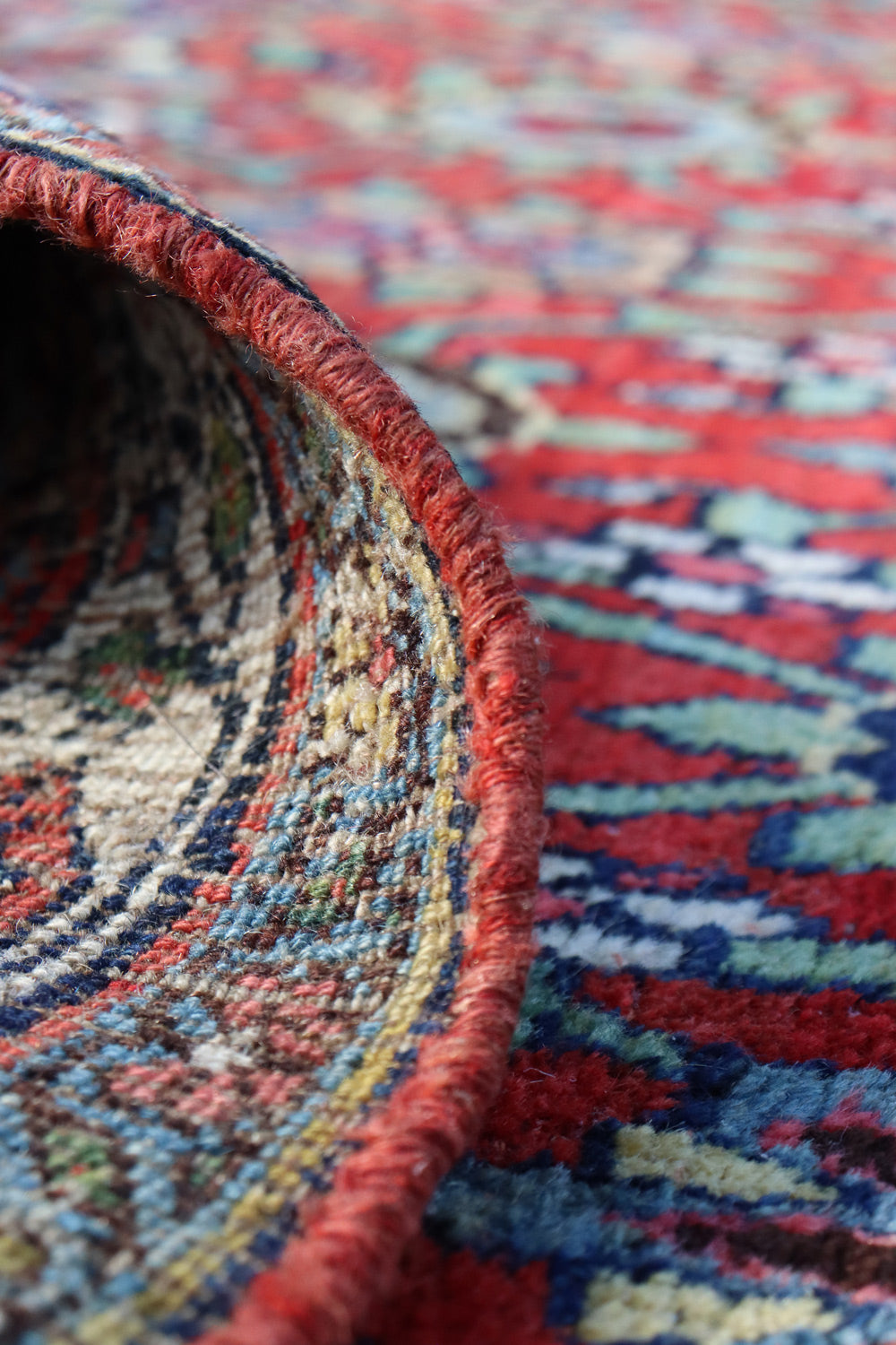 Antique Bijar Handwoven Tribal Rug J67791 - Authentic Persian Wool Carpet for Living Room, Bedroom & Home Decor