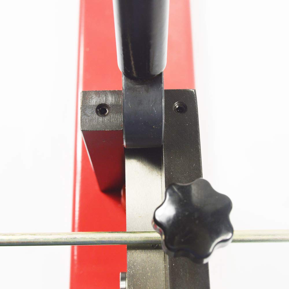 TECHTONGDA 3 Groove Manual DIN Rail Cutter for Aluminum Alloy & Steel Rail with Measuring Scale - Perfect for Electrical Panel Installation and Industrial Wiring Projects