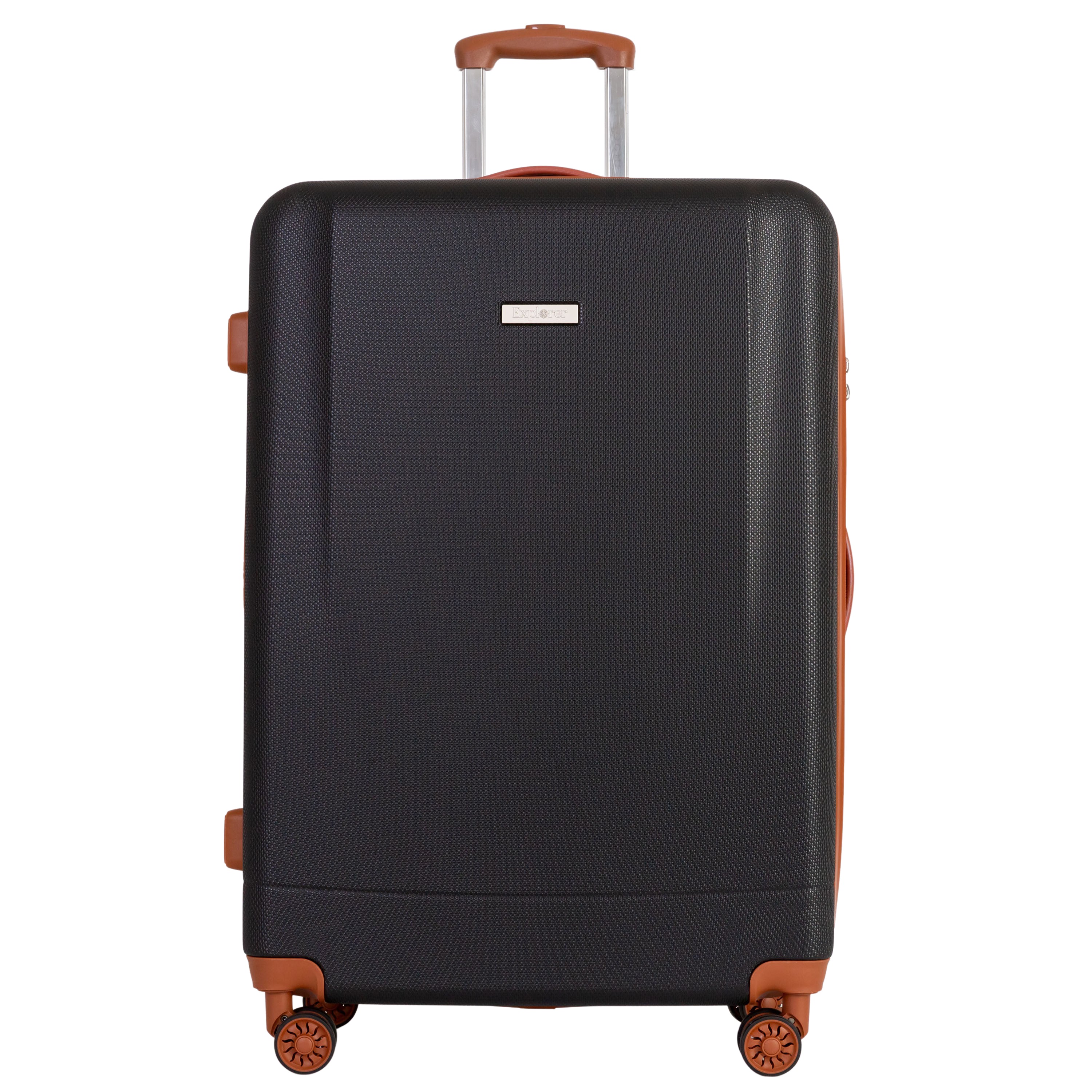 Explorer First Class Expandable Large Luggage - 28 Inch Checked Suitcase with Spinner Wheels for International Travel, Business Trips & Family Vacations