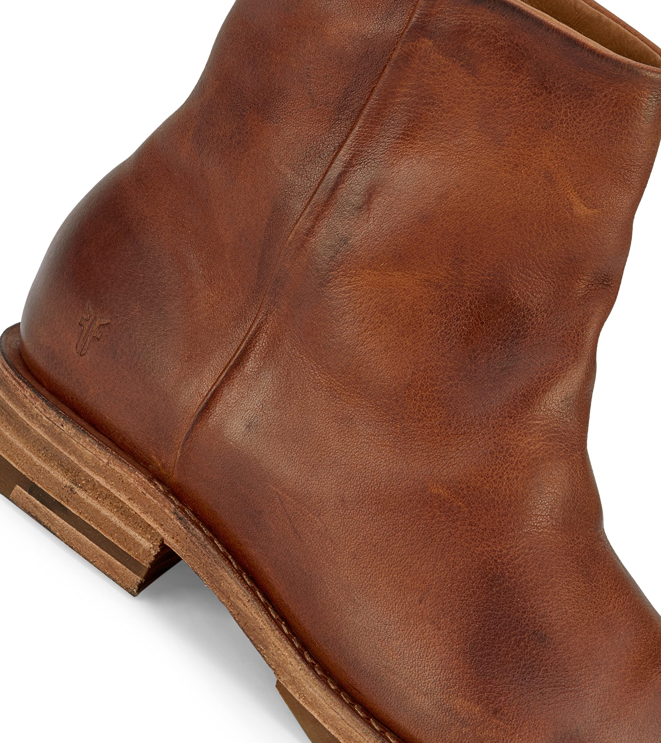 Frye Veronica Inside Zip 6” Women's Booties - Premium Leather Ankle Boots with Leather Lining & Durable Rubber Outsole | Comfortable Fall & Winter Fashion for Work, Dating & Casual Outfits