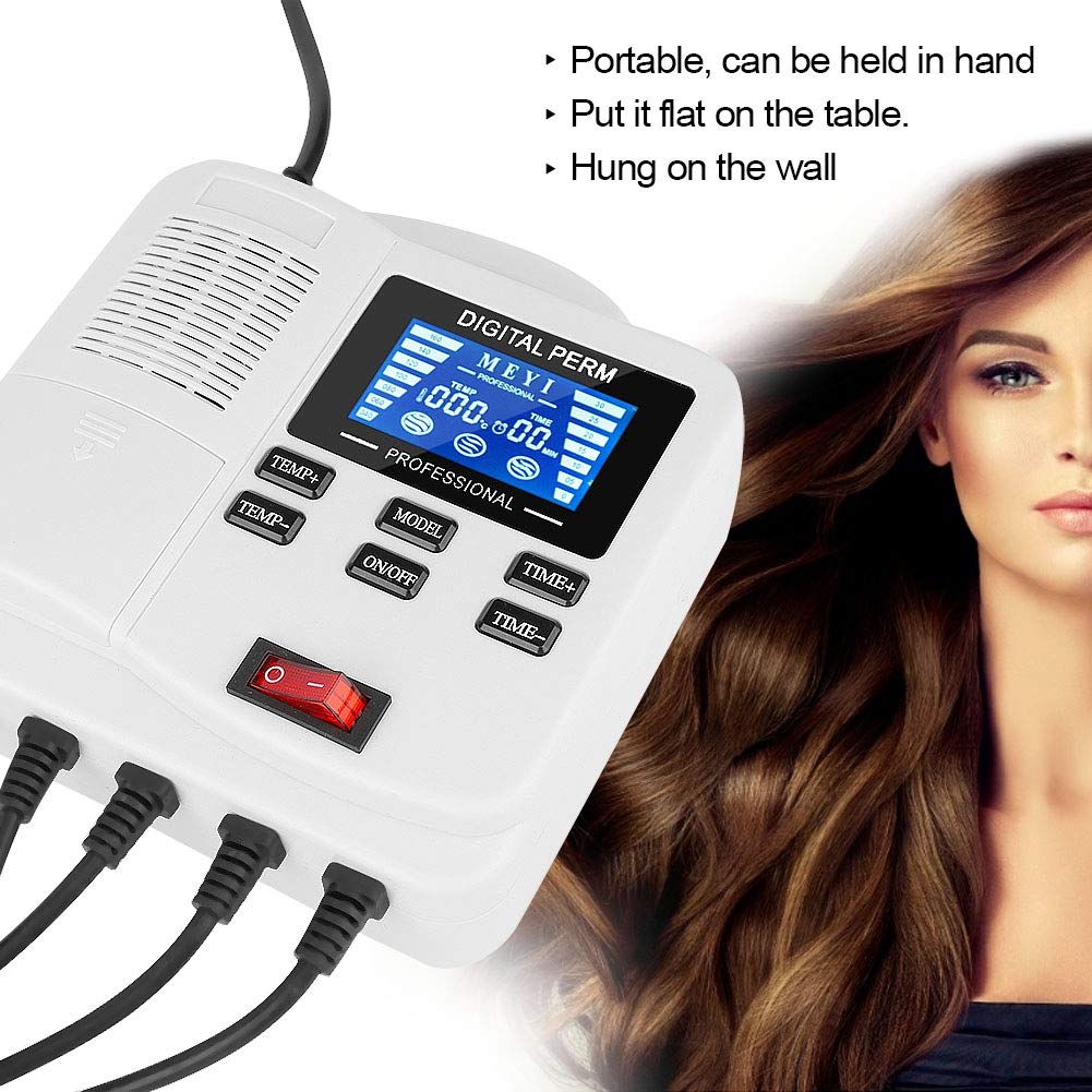 Professional Curling Roller - Portable Digital PTC Heating Hair Perm Machine with Styling Rollers (EU Plug) | Perfect for Salon, Home Use & Travel Hair Styling