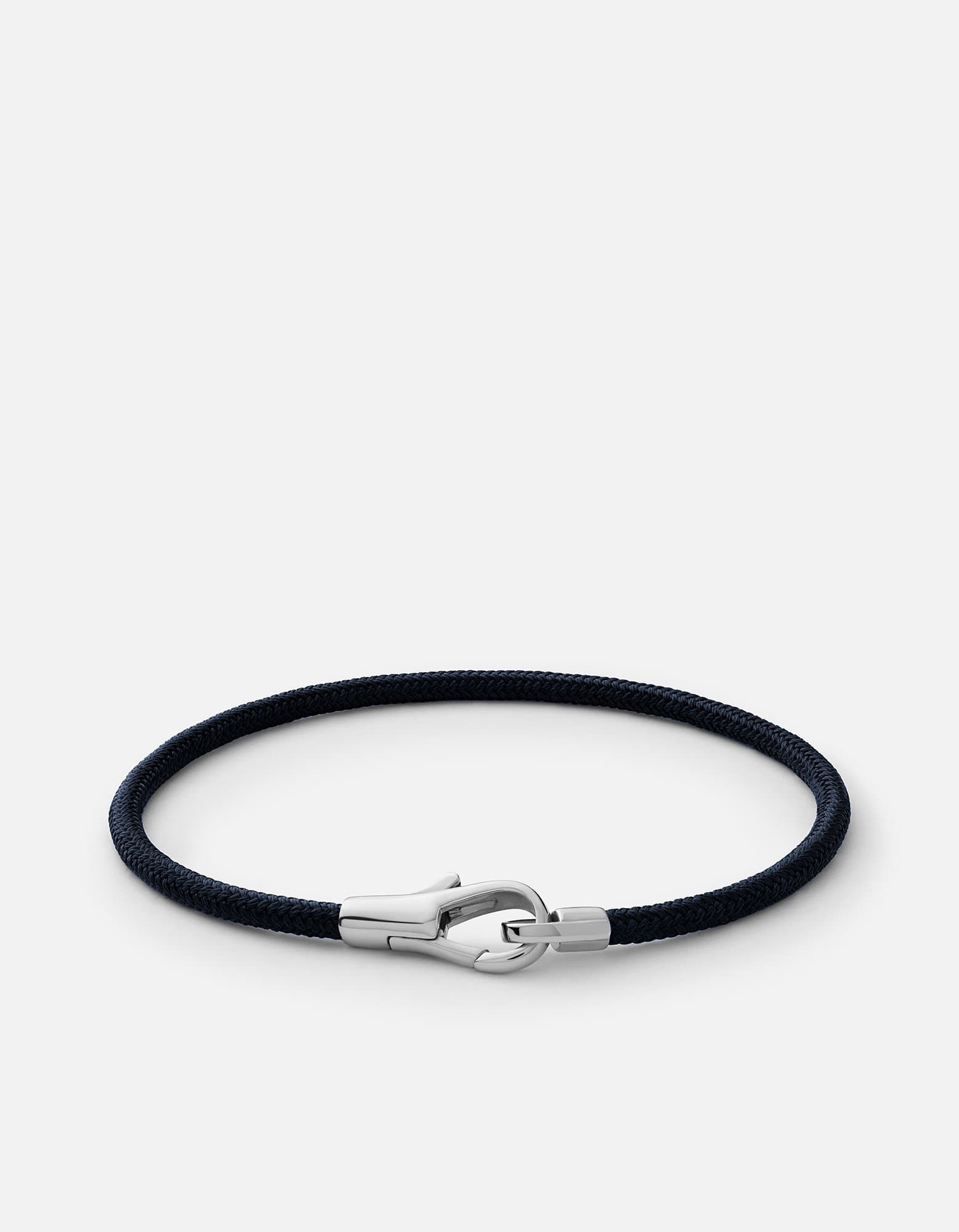 Knox Sterling Silver Rope Bracelet for Men & Women - Elegant Adjustable Jewelry for Everyday Wear, Gifts & Special Occasions