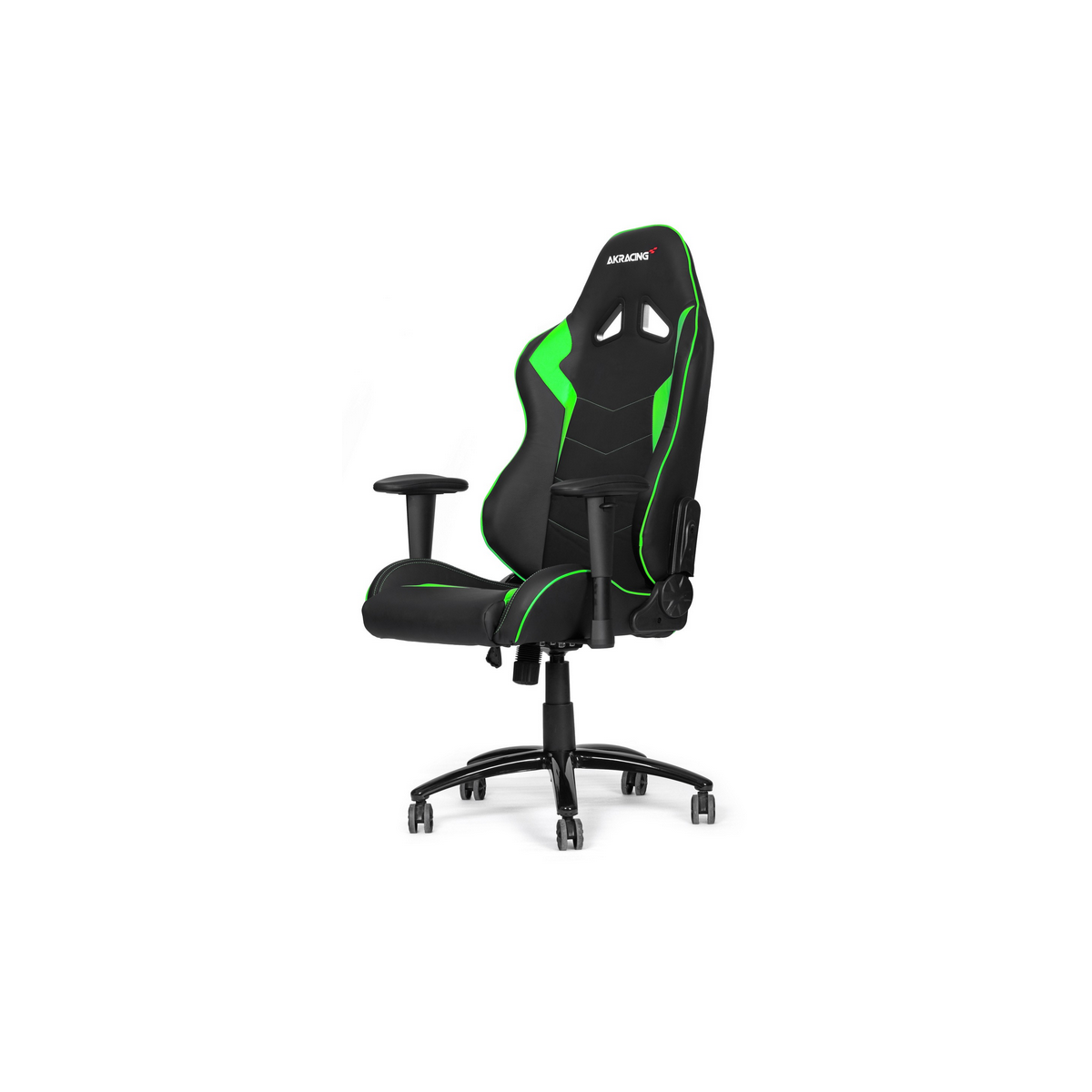 AKRacing Octane Ergonomic Gaming Chair - Green, High Back Racing Style with Adjustable Lumbar Support & Headrest - Perfect for PC, Console Gaming & Home Office Use