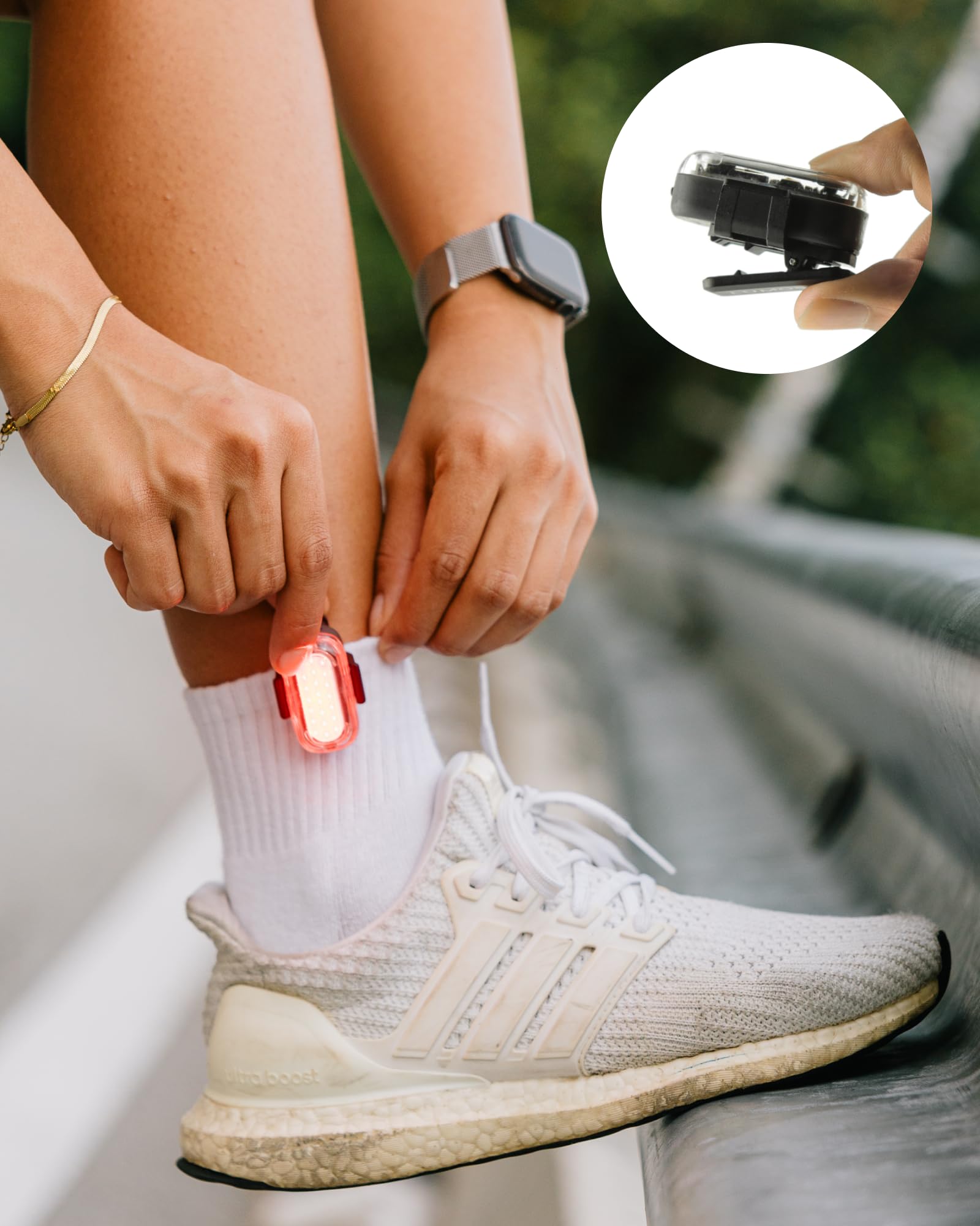 Lumos Firefly Mini Smart Bike Light System - Rechargeable LED Front & Rear Lights with Turn Signals, Brake Lights & Custom Brightness - Best Bicycle Accessories for Night Riding, Commuting & Urban Cycling Safety