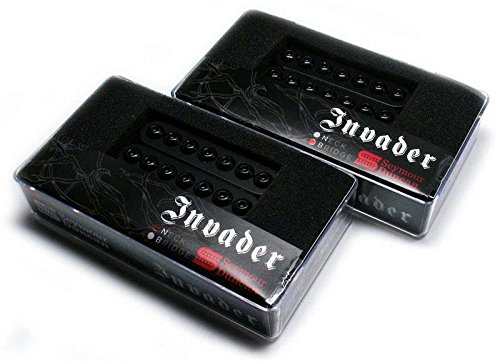 Seymour Duncan Invader Humbucker Pickup Set for 7-String Guitar - High Output Metal & Rock Tone - Perfect for Heavy Riffs and Shredding Solos