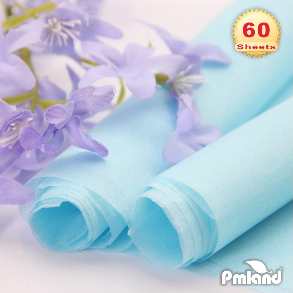 Premium Light Blue Gift Wrapping Tissue Paper - 20