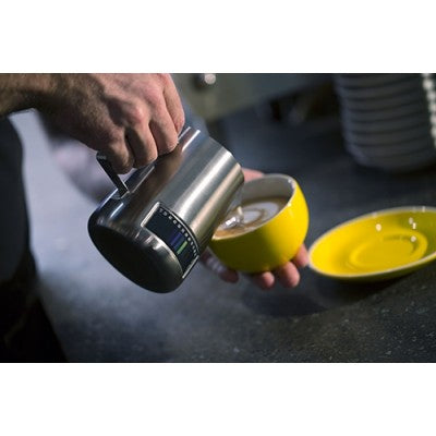Rhino Coffee Gear Latte Pro Milk Pitcher - 16oz, 20oz, 34oz Stainless Steel Frothing Jug for Baristas & Home Coffee Brewing | Perfect for Lattes, Cappuccinos & Latte Art