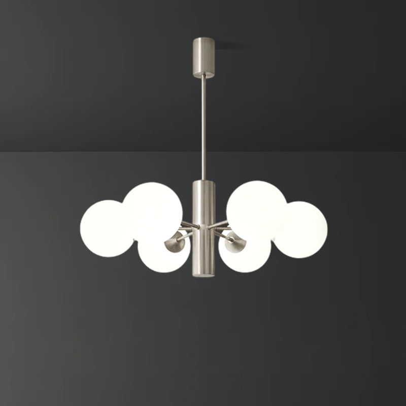 Stylish Bean Ball Chandelier - Modern Pendant Lighting Fixture for Dining Room, Bedroom & Living Room Decor