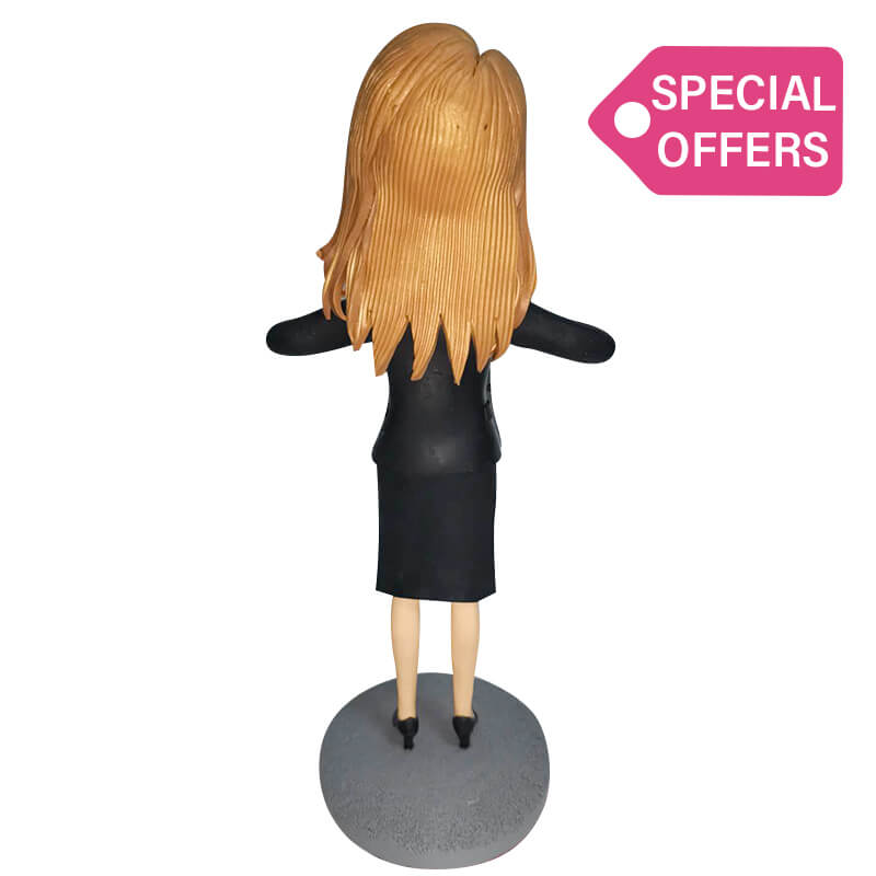 Personalized Bobblehead - Unique Custom Gift for Women, Wife, Girlfriend | Birthday, Anniversary, Wedding Present | Fun Home & Office Decoration