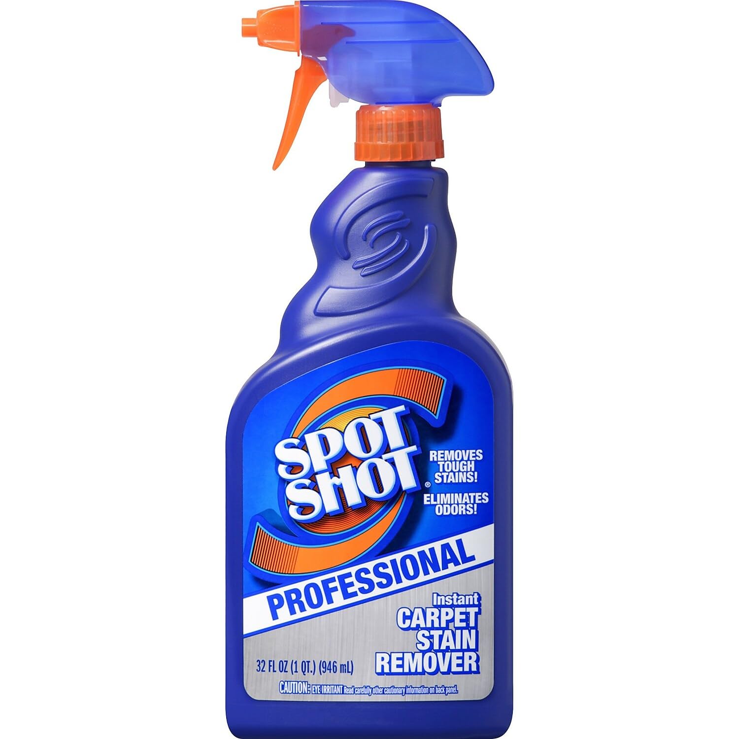 Spot Shot Professional Instant Carpet Stain Remover - 32 oz Trigger Spray for Pet Stains, Food & Wine Spills | Fast-Acting Carpet Cleaner for Home & Office Use