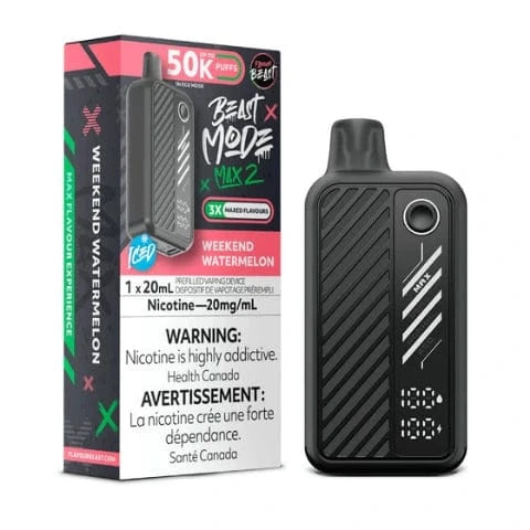 Flavour Beast Mode MAX 2 50K Disposable Vape - 50000 Puffs | 20mL E-Liquid Capacity | Long-Lasting Vaping Device for Travel, Work & Social Events