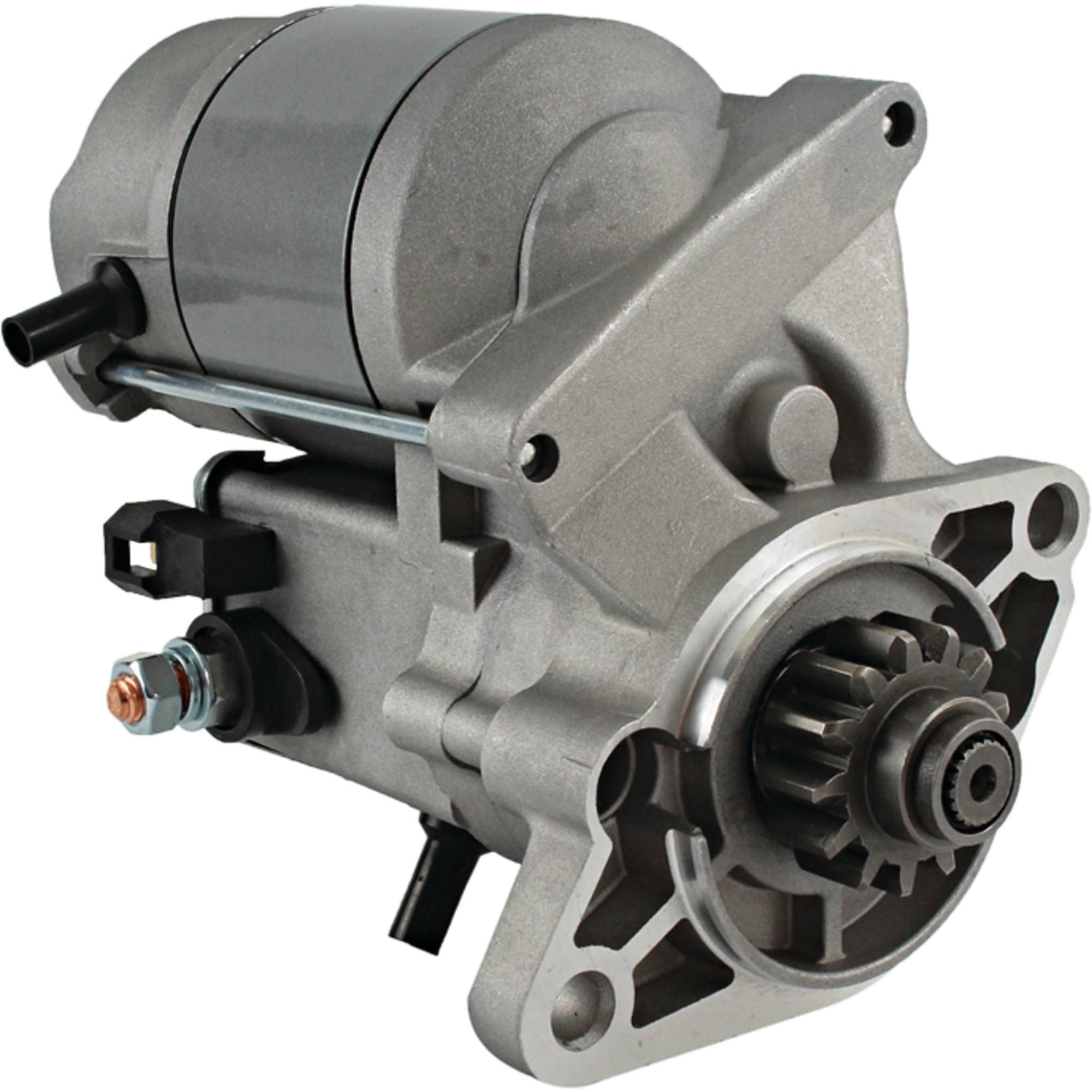 New 12V CW 13-Tooth Starter Compatible with Kubota Osgr - Replacement for Models 17423-63012 & 228000-7610 - Perfect for Tractors, Excavators & Heavy Equipment