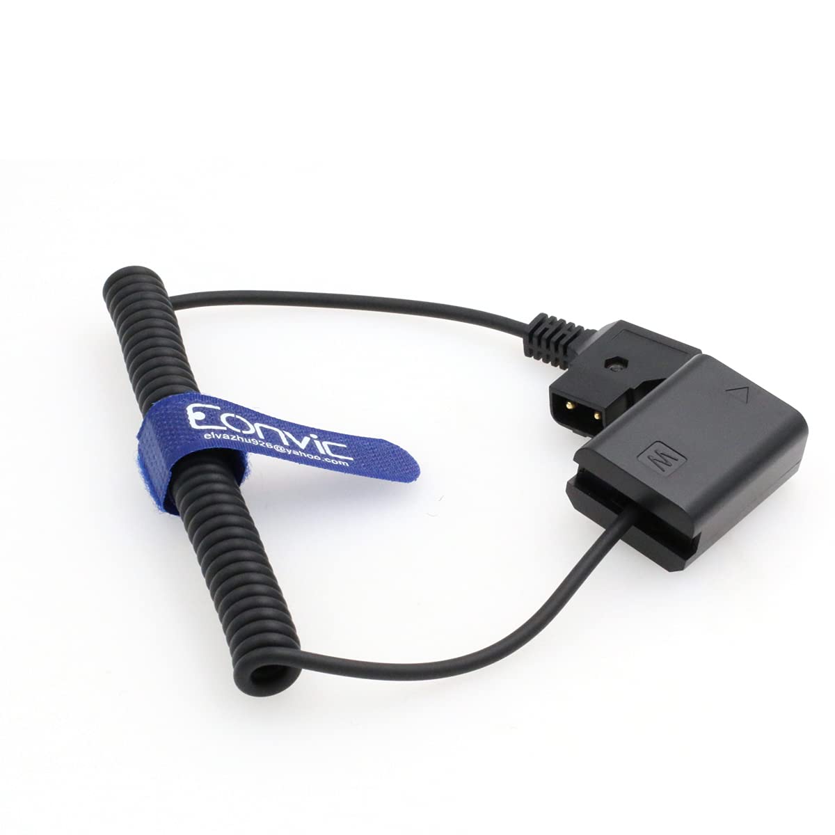 Eonvic DTap to NP-FZ100 Dummy Battery Power Adapter Cable for Sony A9 A7R3 A7M3 A7S3 A7III A7RM3 A7SM3 Cameras - Professional Power Supply Solution for Continuous Shooting, Video Recording, and Studio Photography