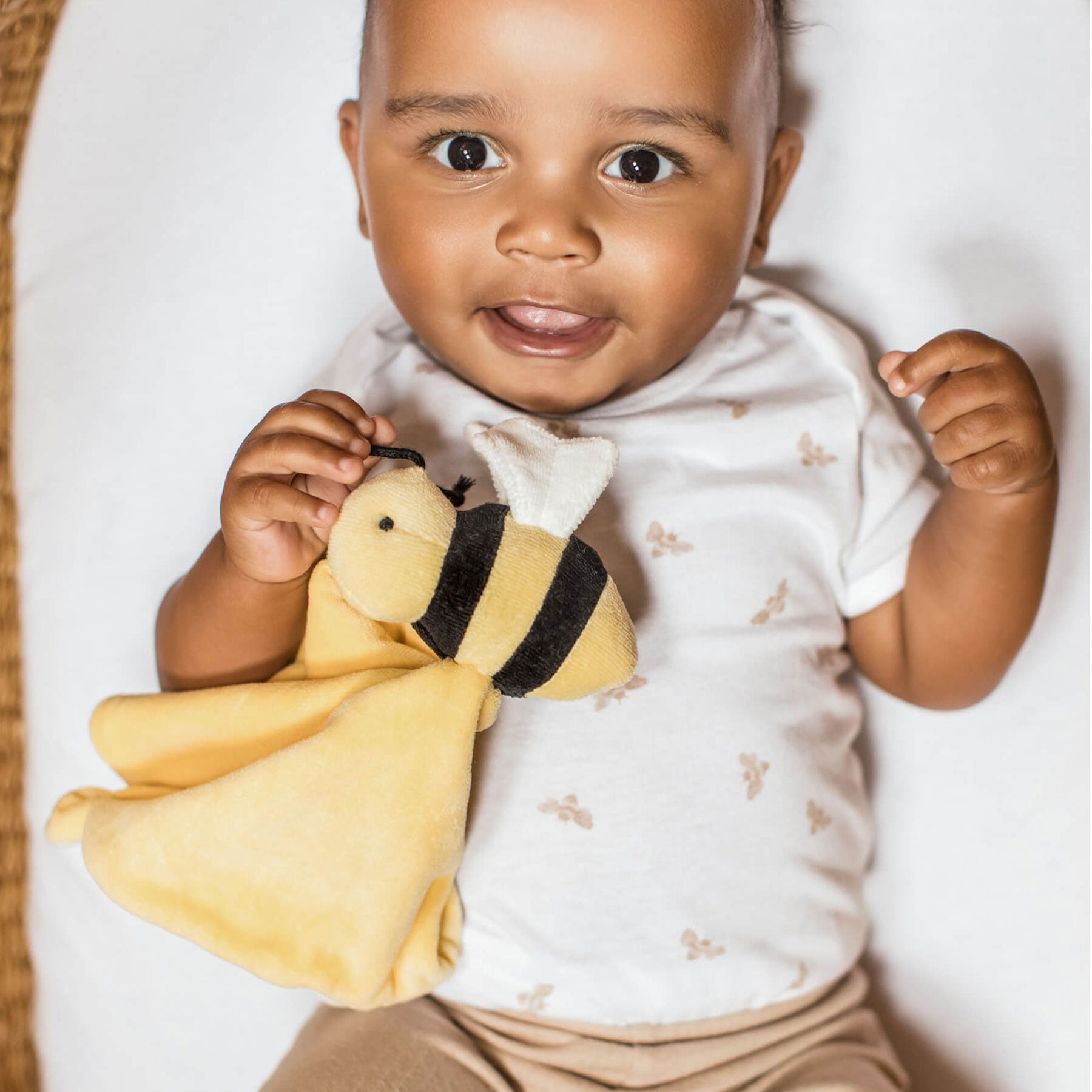 Golden Bee Cloud Bodysuit and Ribbed Pant Set - Women's Seamless Lingerie Set for Comfort & Style - Perfect for Sleepwear, Lounge Wear and Intimate Moments
