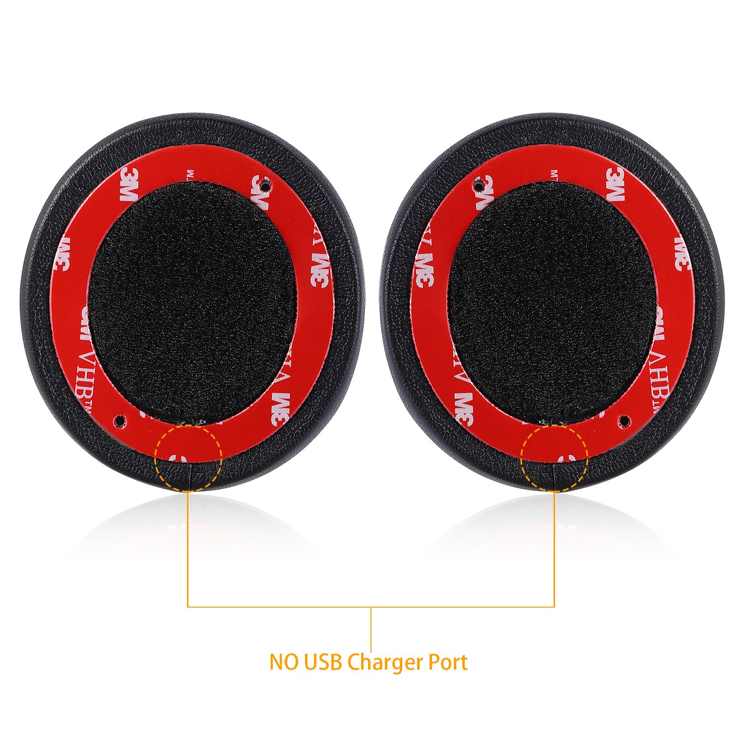 Premium Replacement Earpads for Beats Solo2 Wired Headphones - JECOBB Protein Leather Memory Foam Ear Cushions (Black) | Comfort Upgrade for Music, Gaming & Travel | Solo2 Wired Only (Not Compatible with Solo 2/3 Wireless)