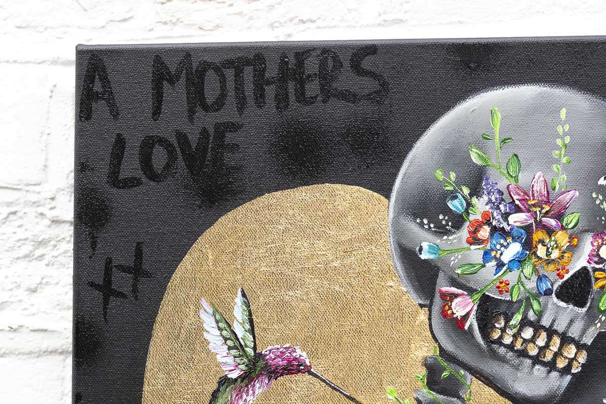 Original 'A Mother's Love' Wall Art - Heartwarming Home Decor for Living Room, Bedroom & Nursery | Perfect Gift for Mother's Day, Birthday & Housewarming