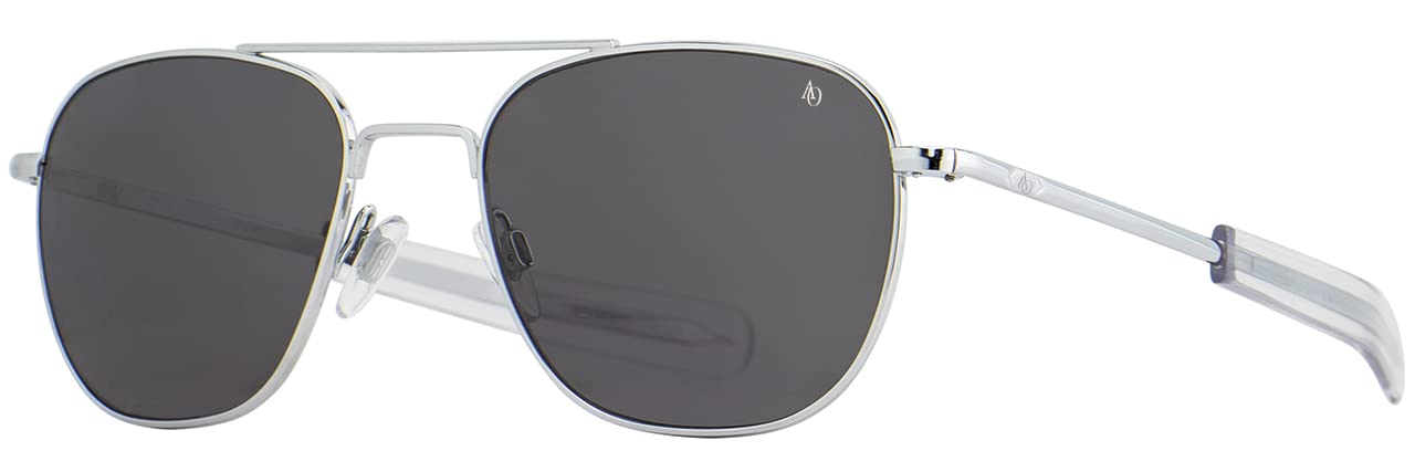 AO Original Pilot Sunglasses - SkyMaster Polarized Glass Lenses for Men & Women - Classic Aviator Style for Driving, Flying, and Outdoor Activities