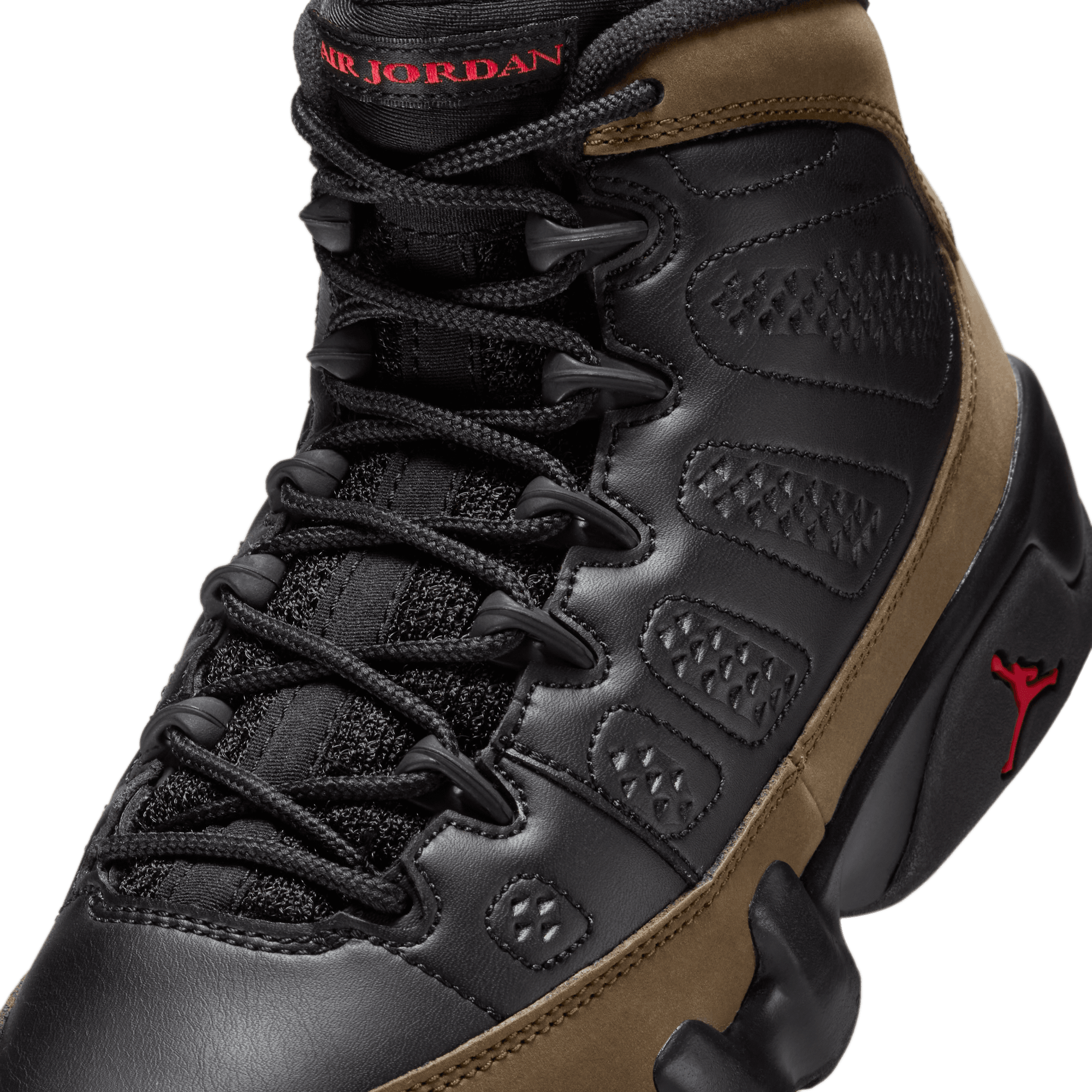 AIR JORDAN 9 RETRO (GS) OLIVE - Kids' Basketball Shoes for Performance & Style - Perfect for Court Play, Streetwear & Sneaker Collectors