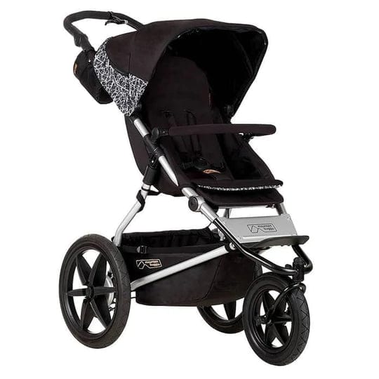 Mountain Buggy Terrain All-Terrain Stroller - Lightweight, Durable & Compact for Hiking, Jogging & Outdoor Adventures