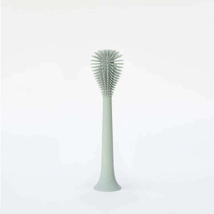 Ezpz Baby Bottle Brush - Soft Bristle Cleaning Brush for Baby Bottles, Sippy Cups, and Pacifiers - Perfect for Newborns and Toddlers - Dishwasher Safe for Easy Cleaning
