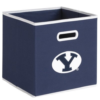 NCAA Insulated Cooler Ottoman with Storage - Portable Seat for Tailgating, Camping & Outdoor Events - Keeps Drinks Cold for Hours