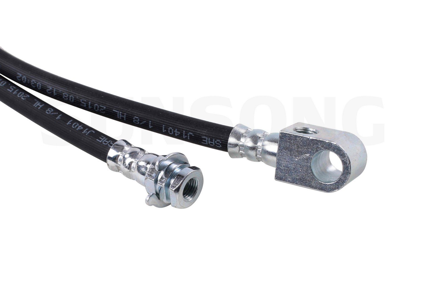Sunsong 2204386 Brake Hydraulic Hose - High Performance Replacement Hose for Cars, Trucks & SUVs - Perfect for Brake System Repairs and Upgrades