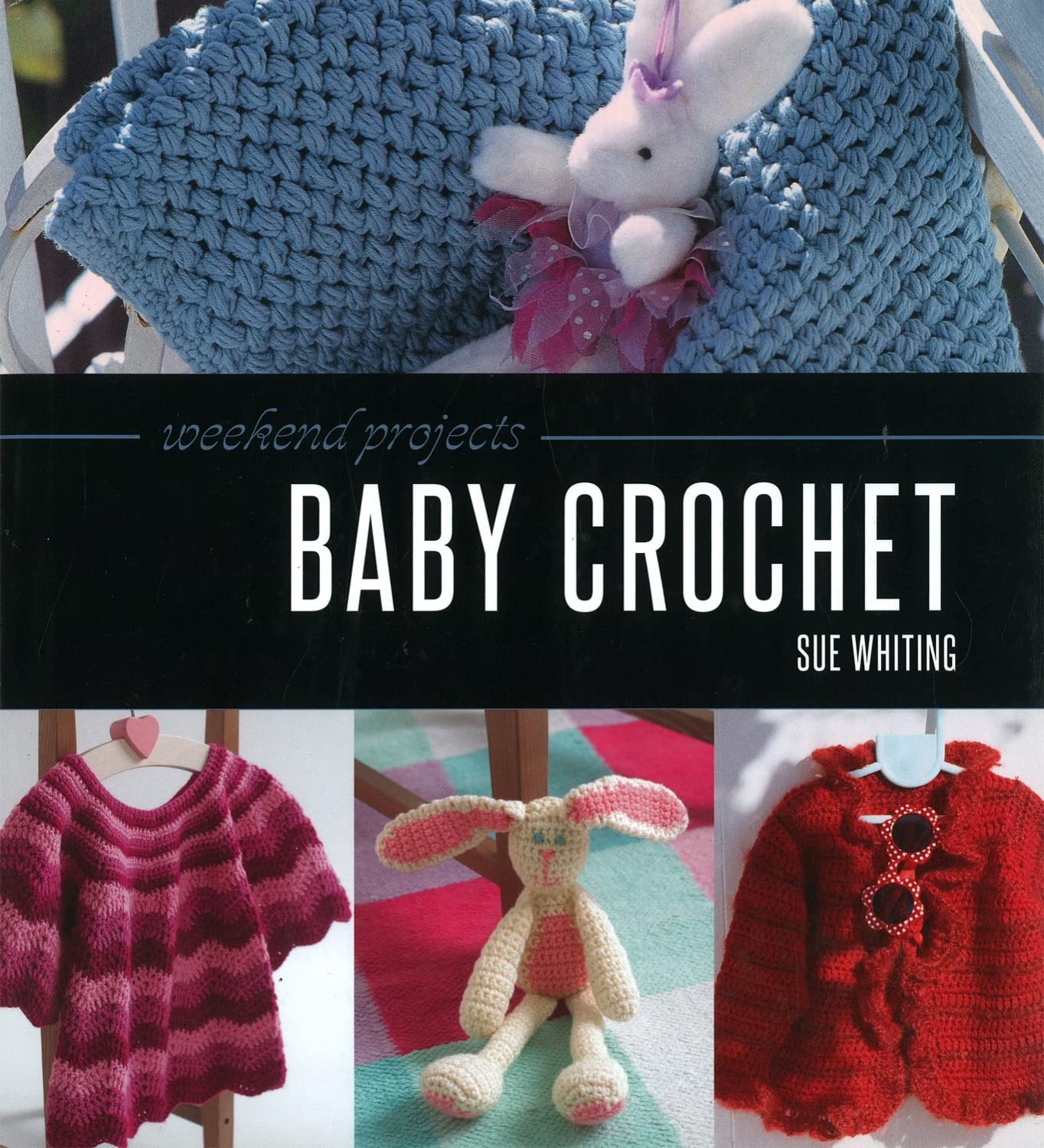 Baby Crochet Kit for Beginners - DIY Weekend Projects with Easy Patterns, Soft Yarn & Step-by-Step Guide | Perfect for Baby Shower Gifts, Nursery Decor & Handmade Keepsakes