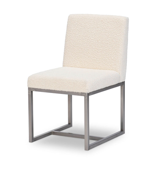 Biscayne Upholstered Side Chairs (Set of 2) - Beige Fabric Dining Chairs for Kitchen, Living Room & Office