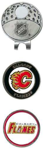 Team Golf NHL Golf Cap Clip with 2 Removable Double-Sided Enamel Magnetic Ball Markers - Easy Hat Attachment for Golfers & Sports Fans - Perfect for Golf Courses, Games & Outdoor Activities