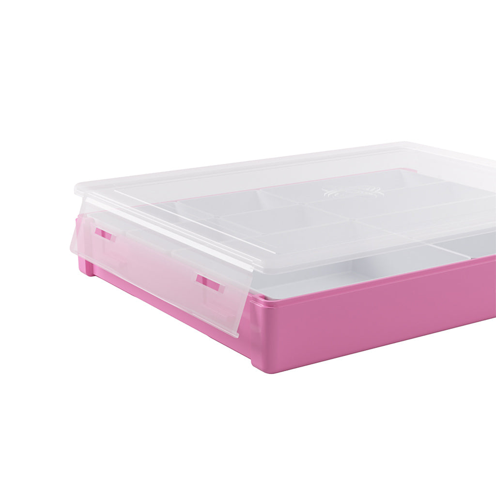 Pink and White Token Silo - Perfect for Board Games, Poker Chips, and Casino Night Accessories