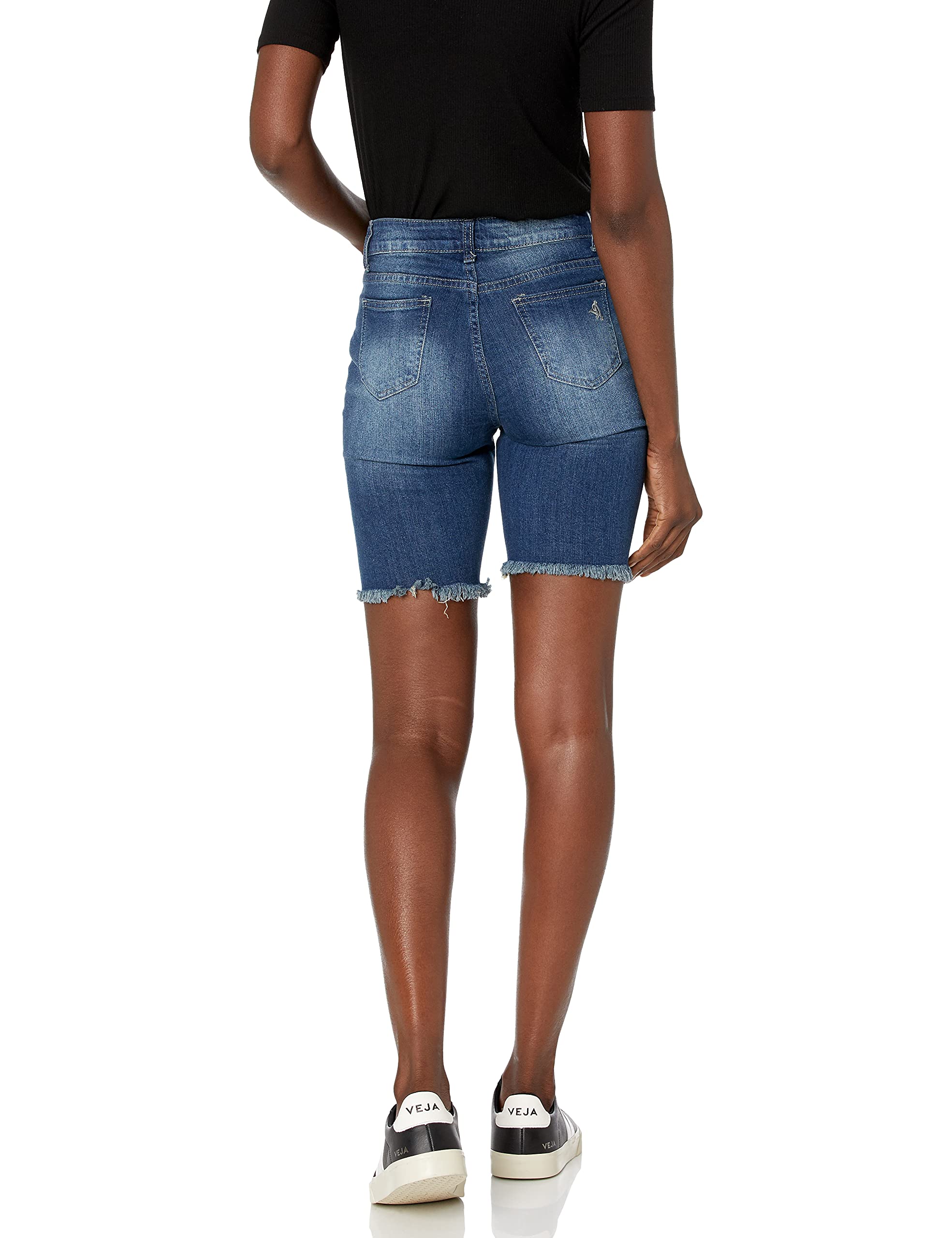 V.I.P. JEANS Women's High Waist Acid Wash Denim Jeans - Stretchy Comfortable Blue Jeans for Women | Perfect for Summer Outfits, Casual Wear & Daily Activities