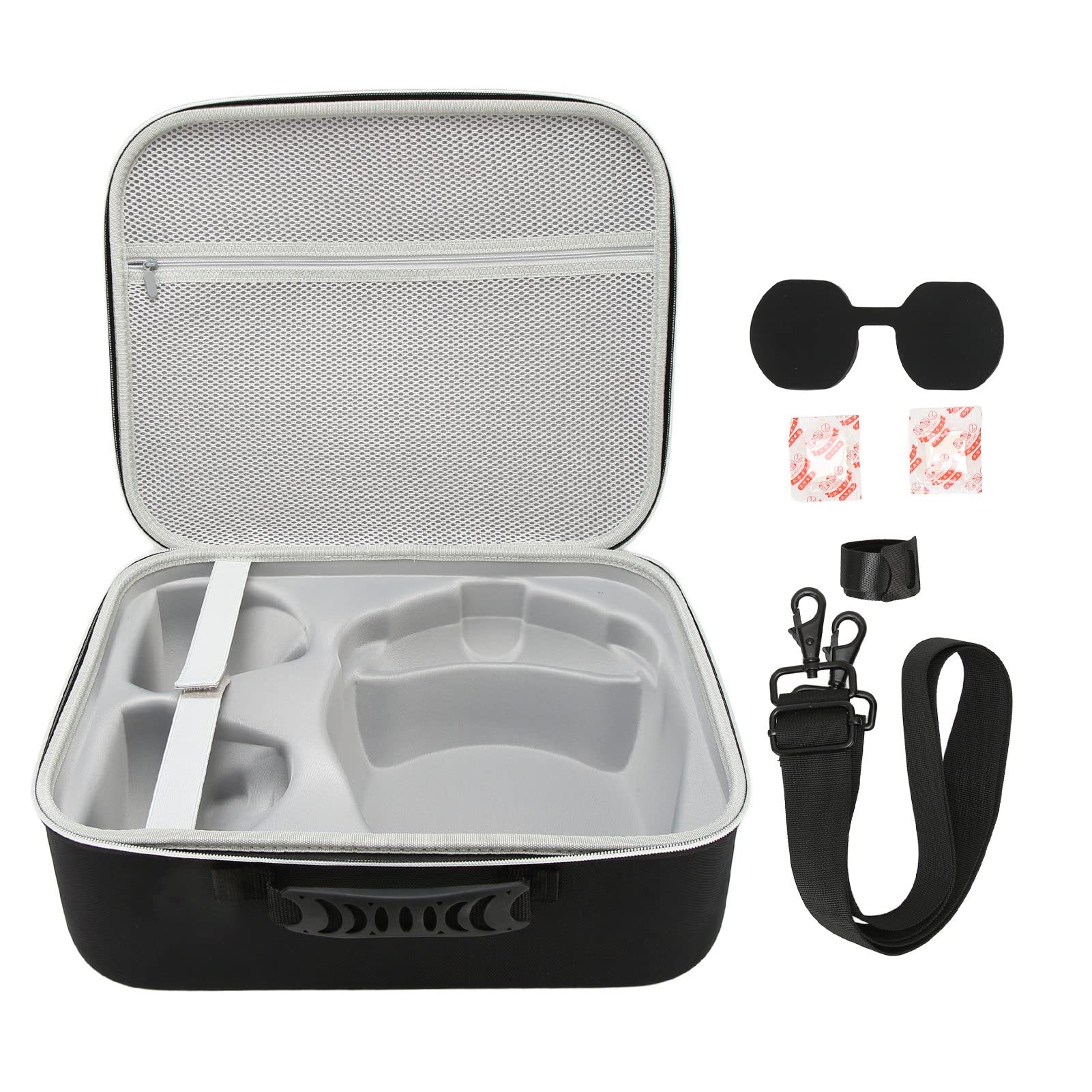 PS VR2 Hard Carrying Case with Shoulder Strap - Protective Storage Bag for PlayStation VR2 Headset & Controllers - Travel-Friendly Design for Gaming Accessories | Perfect for Travel, Storage & Gaming Events