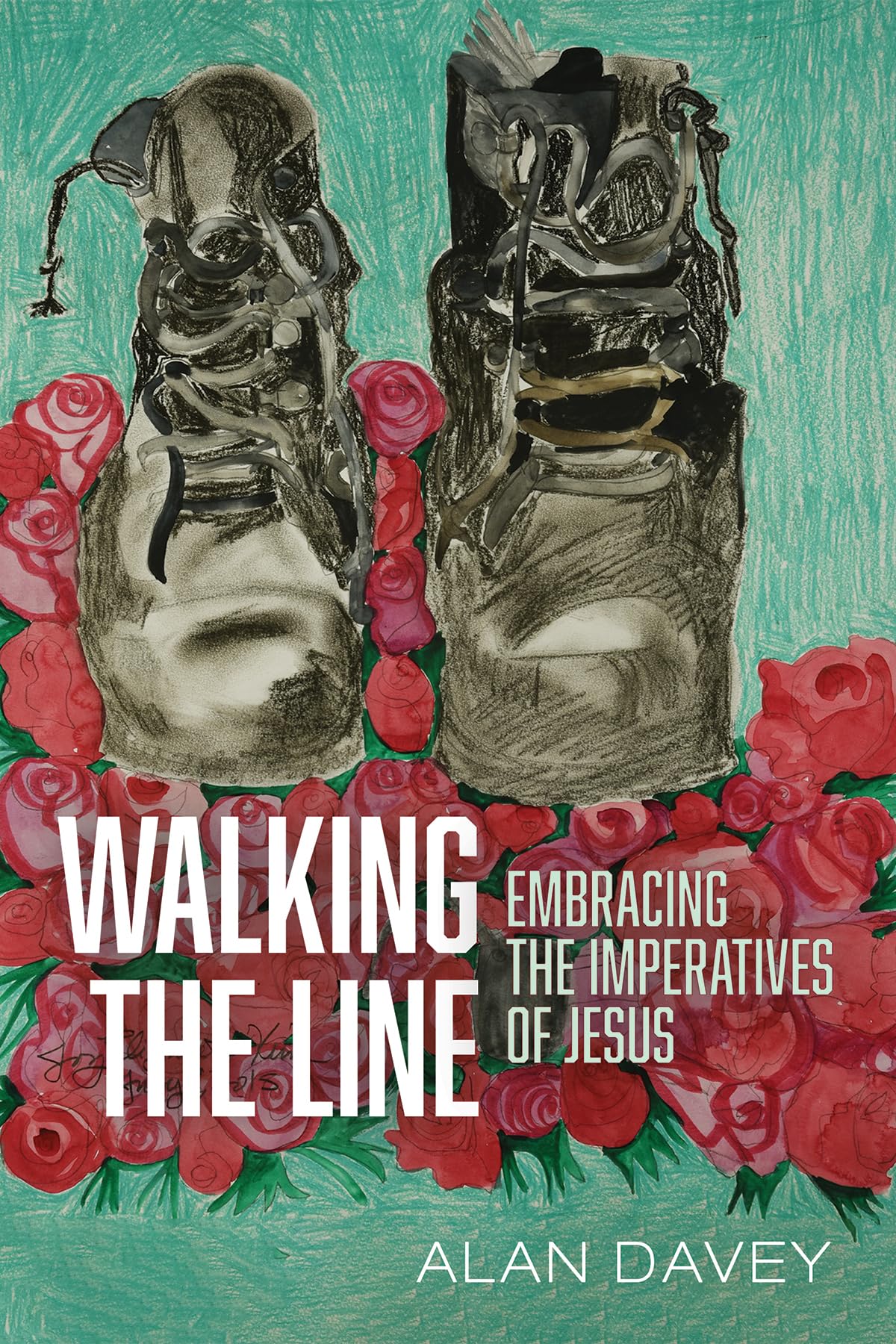 Walking the Line: Embracing the Teachings of Jesus - Christian Devotional Book for Spiritual Growth & Daily Inspiration