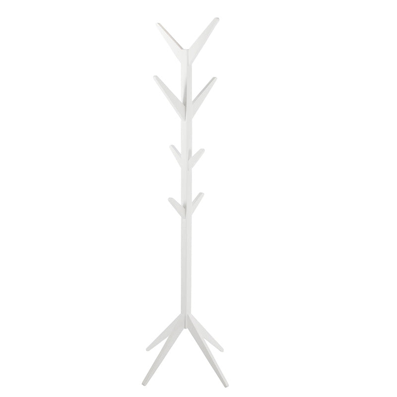 Premium MASCOT White Coat Hanger - Heavy Duty Wooden Clothes Hanger for Jackets, Coats & Suits - Perfect for Closet Organization & Wardrobe Storage