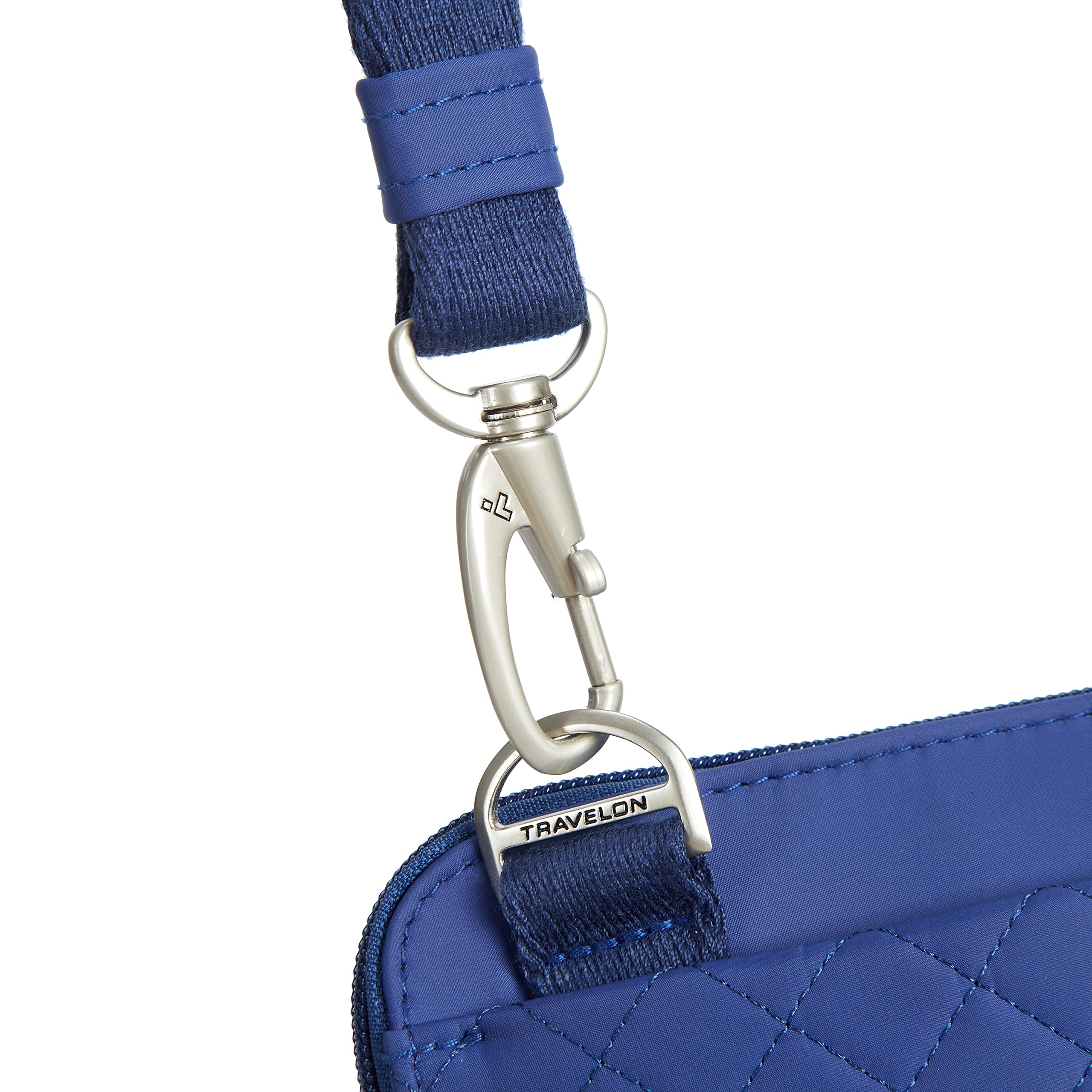 Travelon Anti-Theft Boho Slim Crossbody Bag for Women - Secure RFID Blocking Purse with Adjustable Strap for Travel, Commuting & Everyday Use