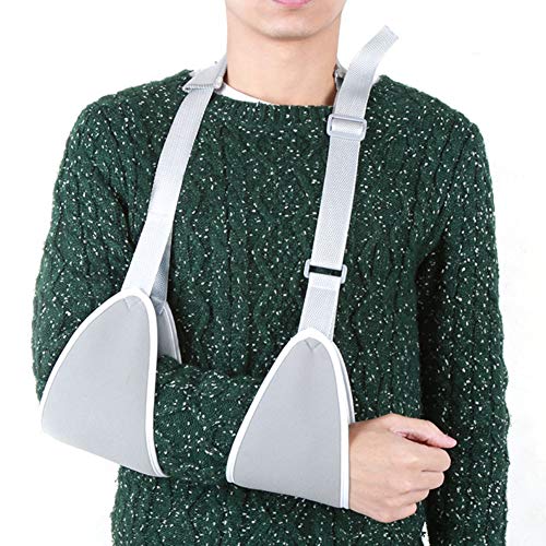 Adjustable Arm Sling Support for Broken Arm, Fractured Elbow & Wrist - Shoulder Immobilizer Brace with Reinforced Strap for Rotator Cuff Injuries & Forearm Support - Perfect for Post-Surgery Recovery & Daily Mobility Assistance