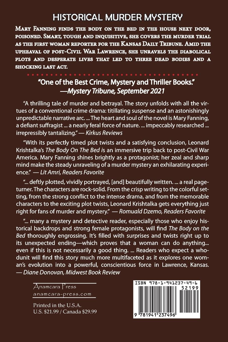 The Body on the Bed - Suspense Thriller Novel | Mystery Crime Fiction Book for Adults | Perfect for Late-Night Reading & Book Club Discussions