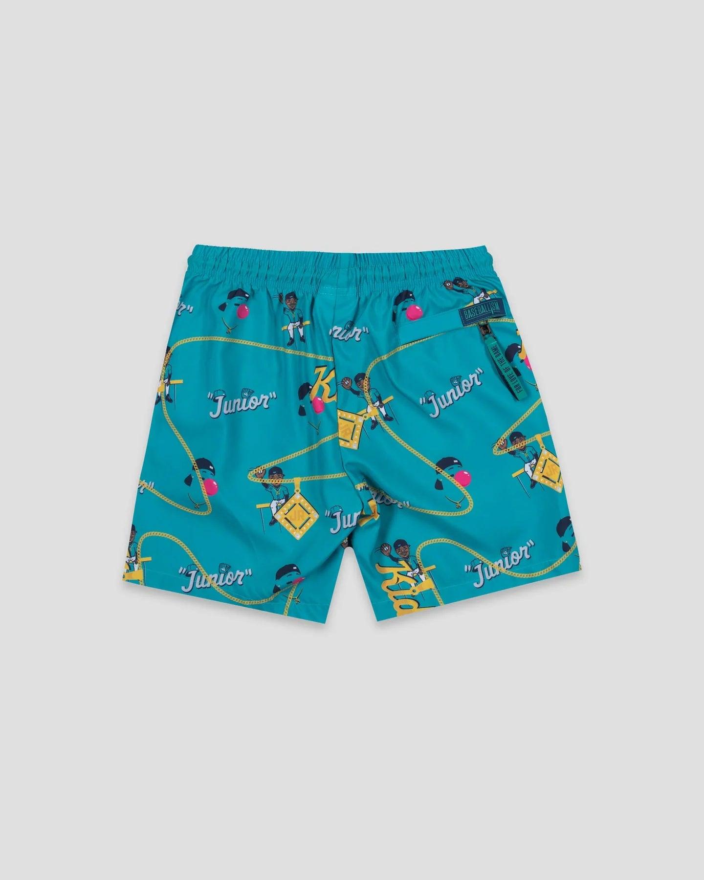 Baseballism Ken Griffey Jr. Cage Trunks for Youth - Perfect for Baseball Practice & Games | Comfortable Athletic Shorts for Young Players
