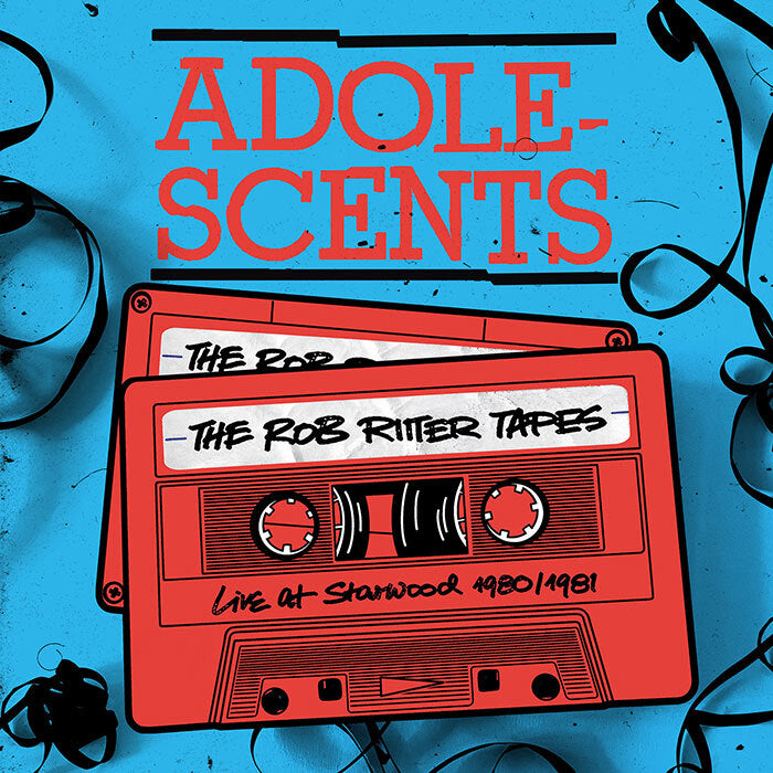 Adolescents LP - The Rob Ritter Tapes: Live At Starwood 1980/1981 (Red/Blue Vinyl 2LP+2CD) | Punk Rock Collectors Edition | Perfect for Vinyl Enthusiasts & Music Memorabilia Collectors