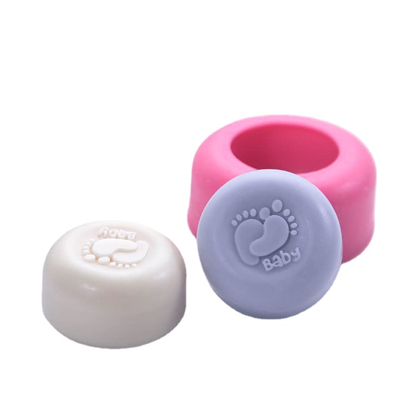 Premium Silicone Molds for Baking - Baby Foot & Handprint Keepsake, DIY Soap, Chocolate, Cake, Brownie & Pudding Making - Perfect for Home Baking, Gift Making & Craft Projects
