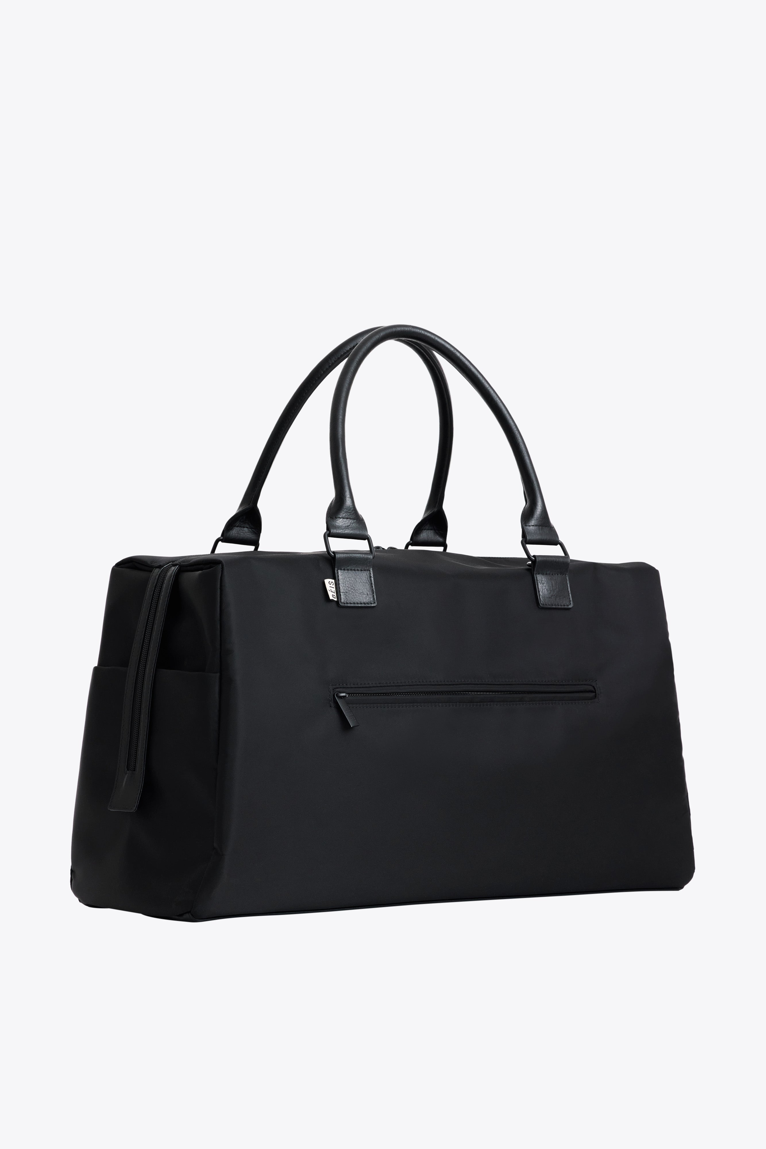 Premium Black Commuter Duffle Bag - Waterproof Travel & Gym Backpack for Men & Women | Perfect for Business Trips, Workouts & Weekend Getaways